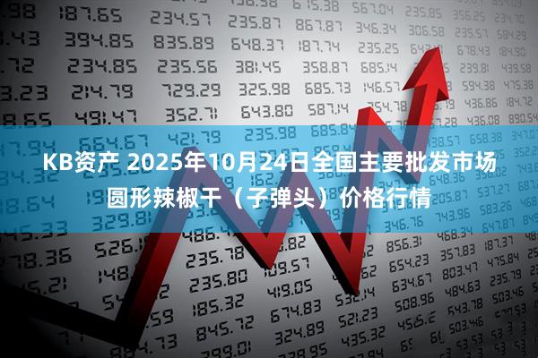 KB资产 2025年10月24日全国主要批发市场圆形辣椒干（子弹头）价格行情